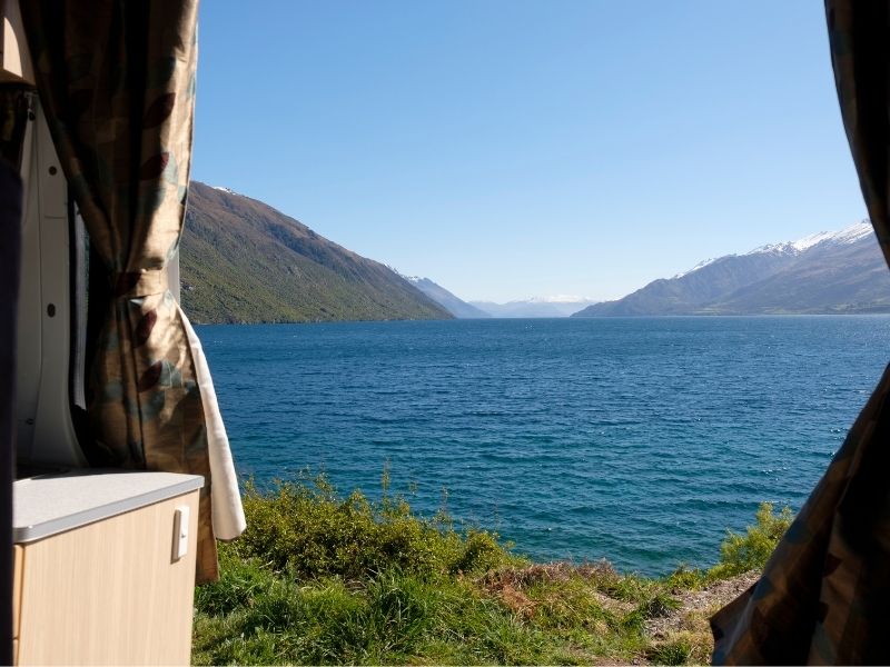 campervan view